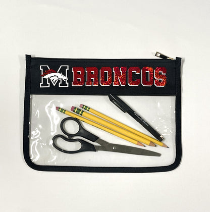 Broncos - Clear Tote / Pouch