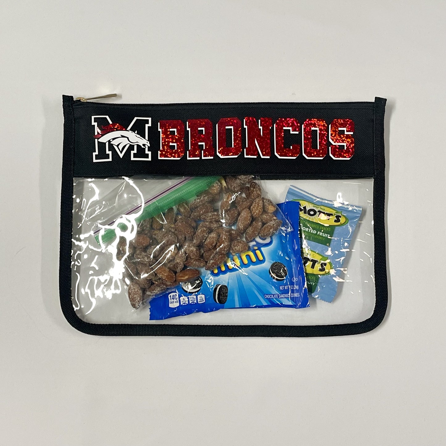 Broncos - Clear Tote / Pouch