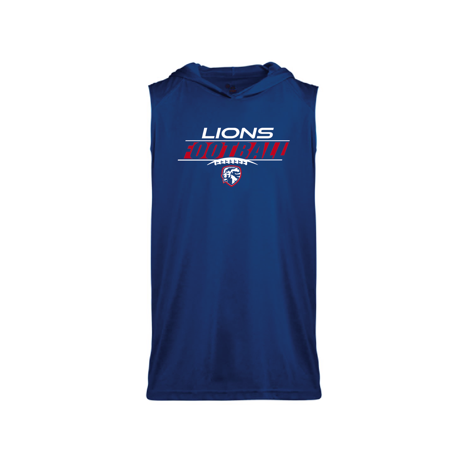 Lions Dri-Fit, Sleeveless Hooded T-Shirt