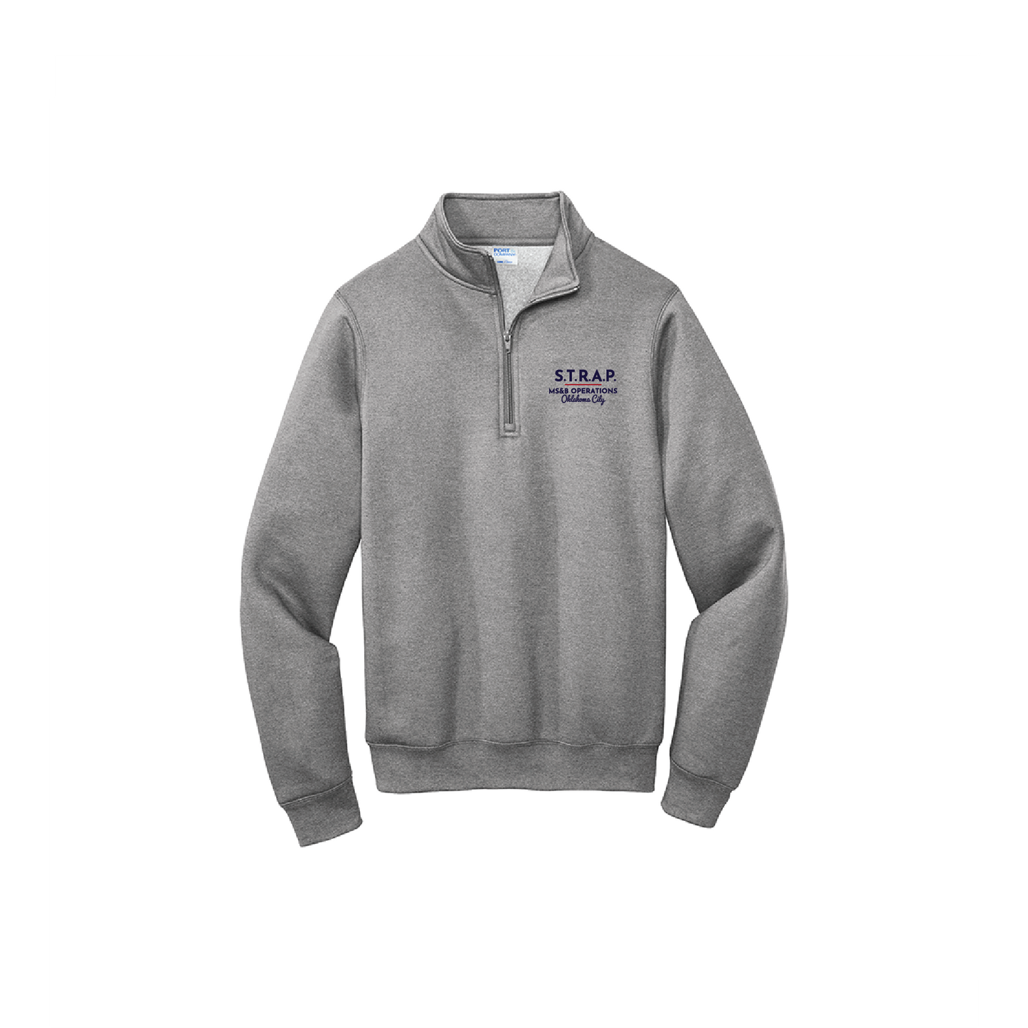 STRAP Team - Quarter-Zip Fleece Pullover