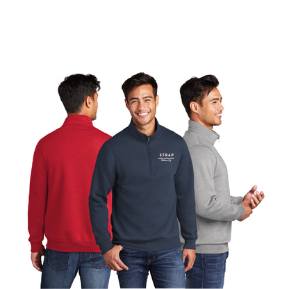 STRAP Team - Quarter-Zip Fleece Pullover