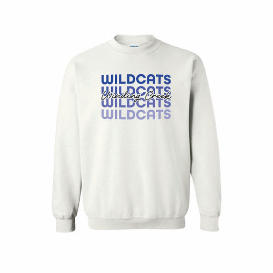 Winding Creek - Repeating Wildcats Sweatshirt