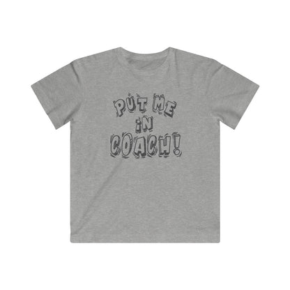 Put Me in Coach! - Kids Jersey Tee