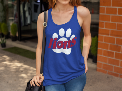 Lions - Paw Print (Royal Blue)