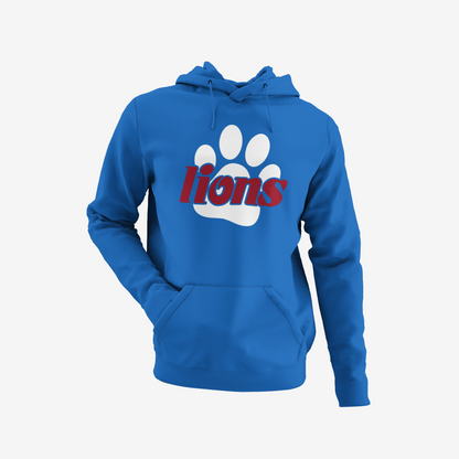 Lions - Paw Print (Royal Blue)