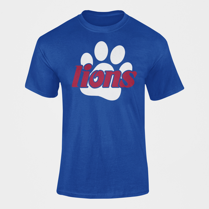 Lions - Paw Print (Royal Blue)